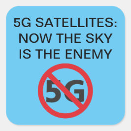 Satélites 5G, el cielo es el Pegatina enemigo de l
