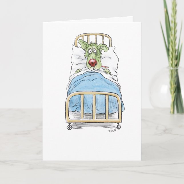 Satisfacer pronto la tarjeta de felicitación de po (Anverso)