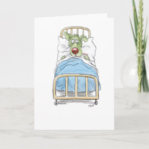 Satisfacer pronto la tarjeta de felicitación de po