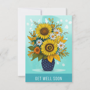Satisfacer Pronto La Tarjeta De Saludo De La Vase