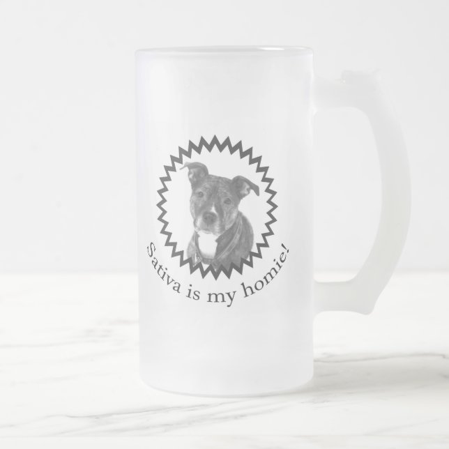 Sativa es mi taza helada Homie (Derecha)