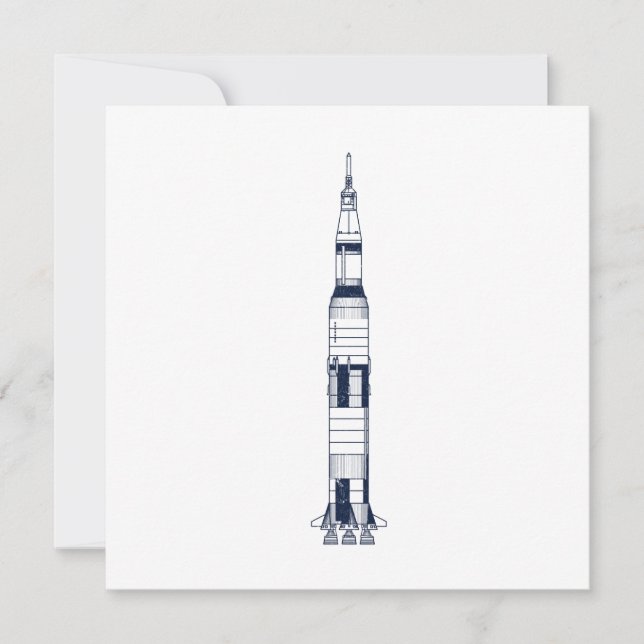 Saturn Rocket (Anverso)