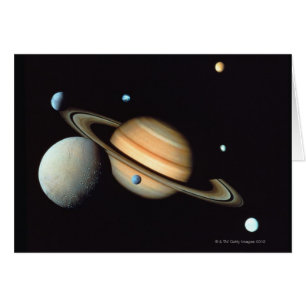 Saturn y satélites