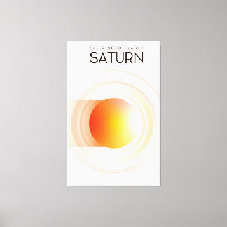 Saturno - El Arte Espacial Del Planeta En Anillo.