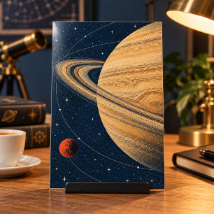 Saturno en Impresión de Arte Ocre
