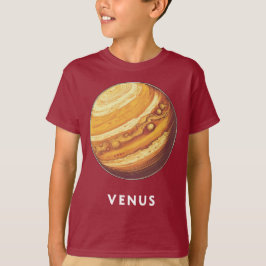 Saturno / Saturno - Camiseta de té planetario clás