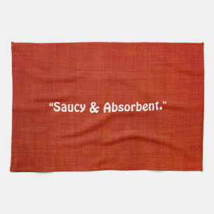 Saucy & Absorbent Kitchel Toalla