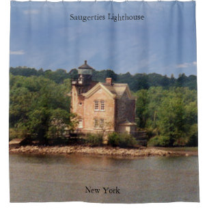Saugerties Cortina de ducha del faro