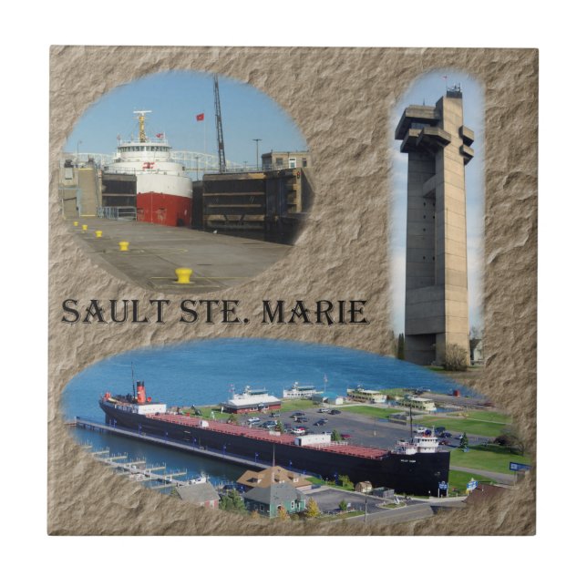 Sault Ste. Baldosa Marie (Frente)