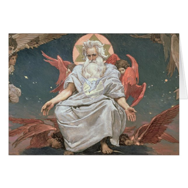 Savaoph, dios el padre, 1885-96 (Anverso (Horizontal))