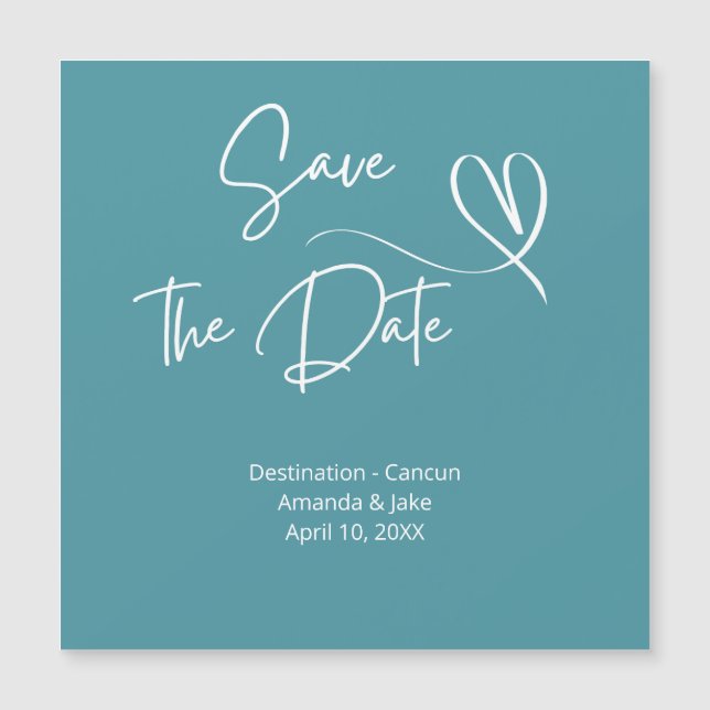 Save the Date Destination Wedding (Anverso)
