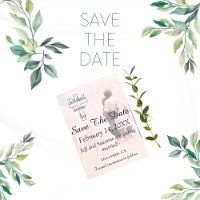 Save the Date Photo Christian Boda Invitación