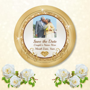 Save the Dates Baratos, Imanes de Fotos Save the D