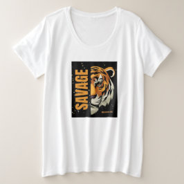 SAVEGE TIGERS .T-Shirt PARA FOOTBALL Y TIGER LO