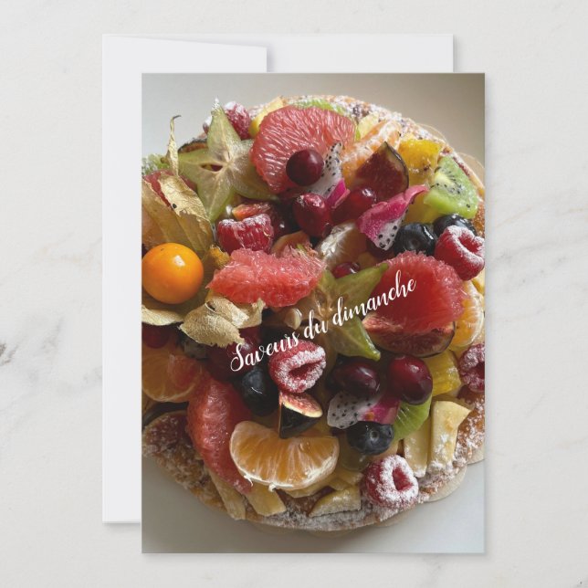 Saveur du dimanche (Anverso)