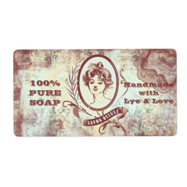 SAVON DELUXE - Etiqueta (Frente)