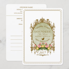 SAVONNERIE ~ Tarjeta de invitación