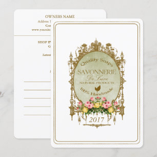 SAVONNERIE ~ Tarjeta de invitación