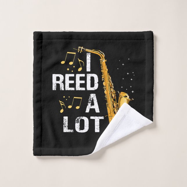 Saxofón gracioso (Toallita)