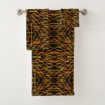 Say Cheese And Macaroni Cheesy Orange On Black Art