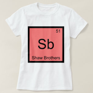 Sb - Shaw Brothers Camiseta del Símbolo del Elemen
