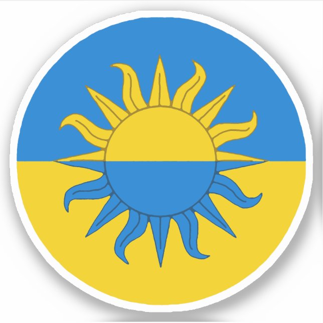 SCA Atenveldt Vinyl Pegatina (Anverso)