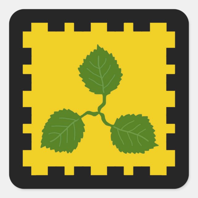 SCA Caerthe Populace Badge Pegatina (Anverso)