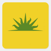 SCA Pegatina de la placa de población del Reino Oc