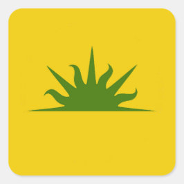 SCA Pegatina de la placa de población del Reino Oc