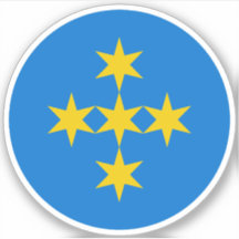 SCA Pegatina de Vinilo del Ejército del Sur del Re