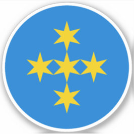 SCA Pegatina de Vinilo del Ejército del Sur del Re