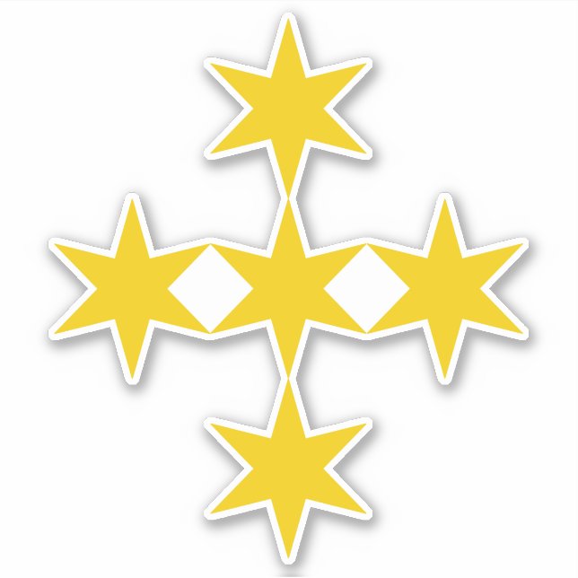 SCA Pegatina de Vinilo del Ejército del Sur del Re (Anverso)