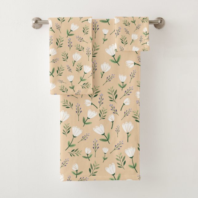 Scandinavian white Floral (In situ)