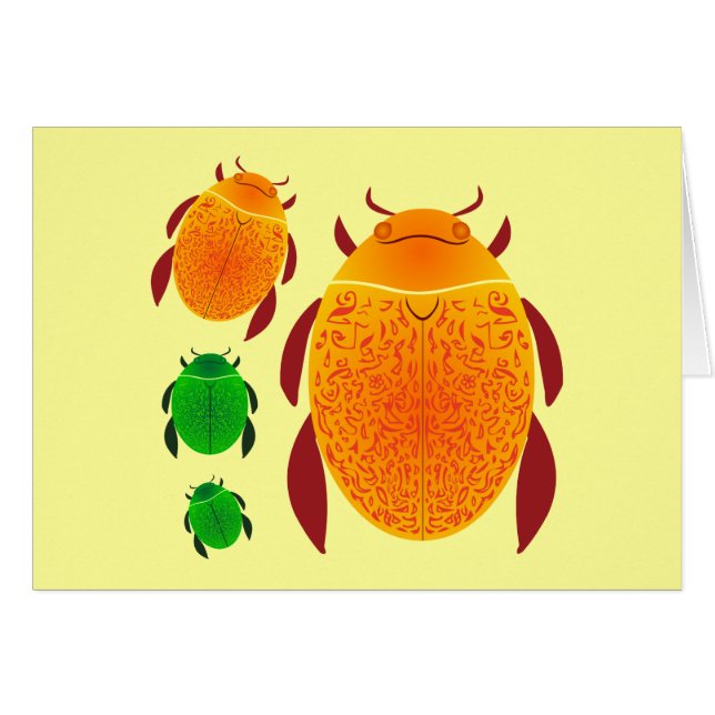 Scarab Beetle (Anverso (Horizontal))