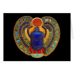 Scarab sagrado del antiguo Egipto