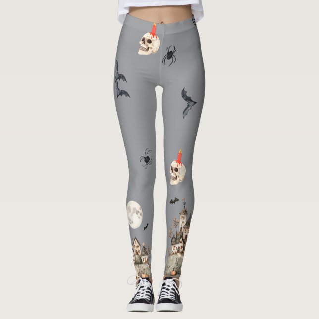 Scarey Halloween Leggings (Anverso)
