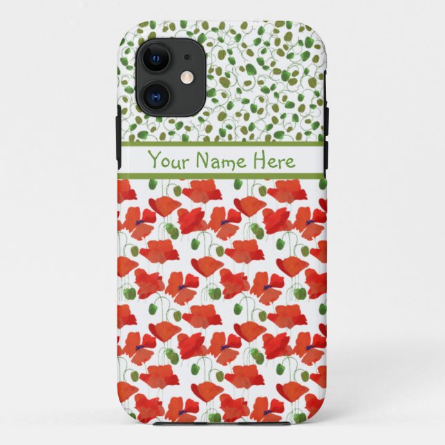 Scarlet Poppies Mix'n'Match iPhone 5 Xtreme Funda (Reverso)