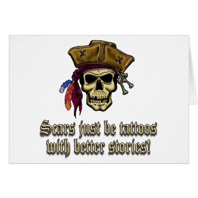 Scars Just be Tattos (Anverso (Horizontal))