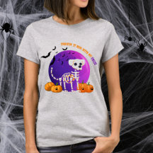 Scary Collie Halloween camiseta de luna llena