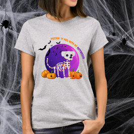 Scary Rottweiler Halloween Camiseta de luna llena