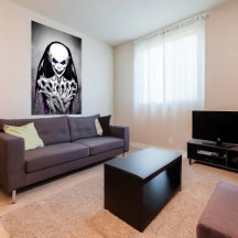 Scary Skeleton monstruo retrato | Arte IA
