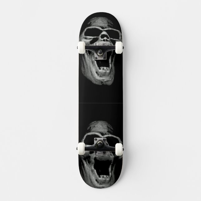 Scary Skull Skateboard (Anverso)