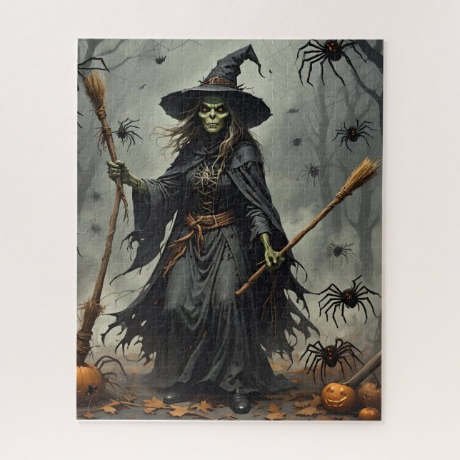 Scary Witch Jigsaw Puzzle (Vertical)