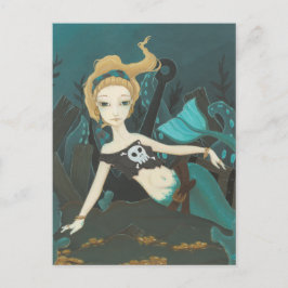 Scavenger - Tarjeta postal de pirata de Sirena