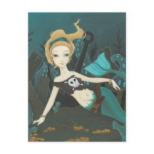 Scavenger - Tarjeta postal de pirata de Sirena