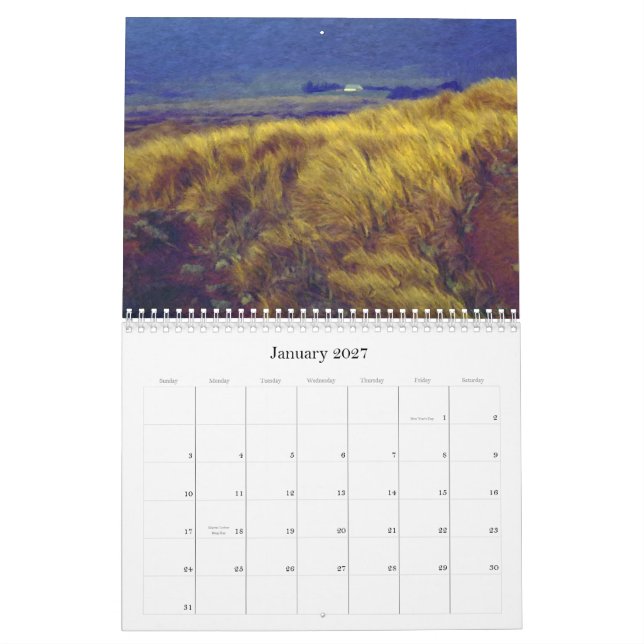 Scenics - calendario de las pinturas de escenas (Jan 2027)