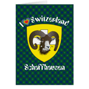 Schaffhausen Schweiz Suisse Svizzera Grusskarte