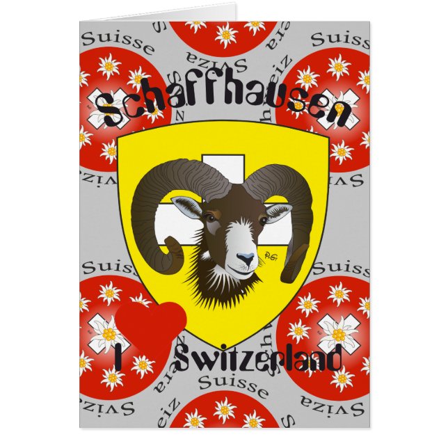Schaffhausen Schweiz Suisse Svizzera Grusskarte (Frente)