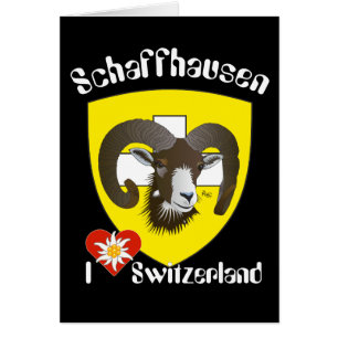 Schaffhausen Schweiz Suisse Svizzera Grusskarte