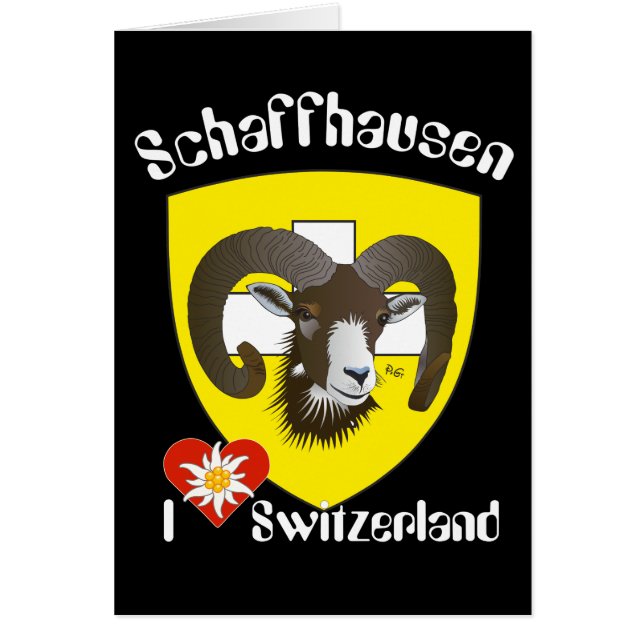 Schaffhausen Schweiz Suisse Svizzera Grusskarte (Frente)
